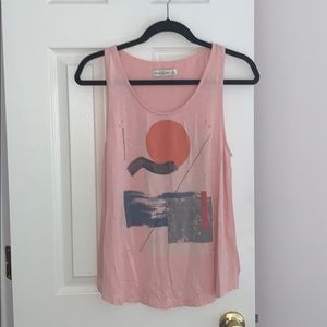 Abercrombie and Fitch pink tank top